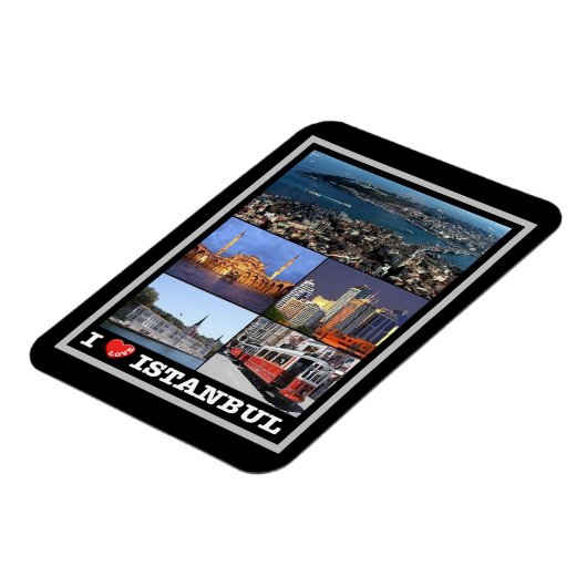 Istanbul - ik hou van Turkije - Magneet (Linkerzijde)