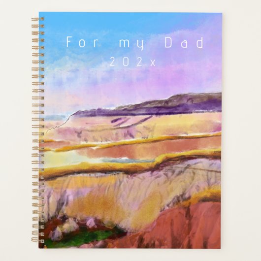 Istanbul kleurrijk landschap planner (Voorkant)