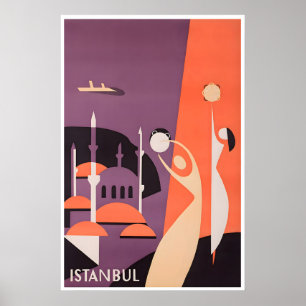 Istanbul Kunst Turkije Reisposter Turkse Print
