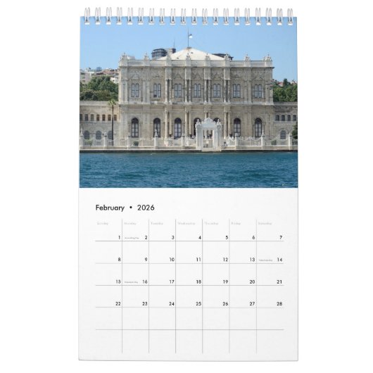 Istanbul langs Bosphorus 2021-kalender Kalender (Feb 2026)