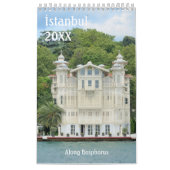 Istanbul langs Bosphorus 2021-kalender Kalender (Hoes)