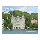 Istanbul langs Bosphorus 2021-kalender Kalender (Hoes)