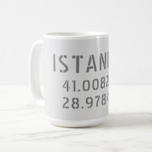 Istanbul Latitude- en Longitude-coördinaten