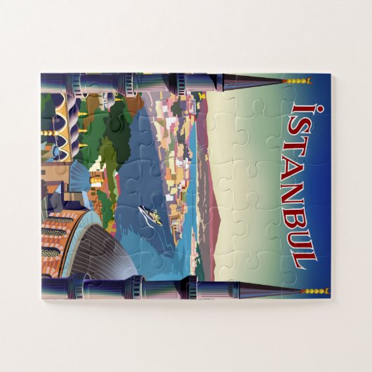 Istanbul Legpuzzel (Horizontaal)