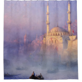 Istanbul Moskee Neoklassieke Architectuur Moskee  Douchegordijn