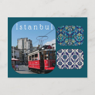 Istanbul Multi-uitzicht Briefkaart