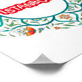 Istanbul Poster (Hoek)