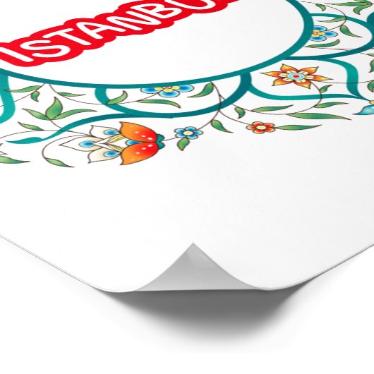 Istanbul Poster (Hoek)