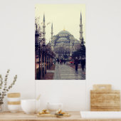 Istanbul print. Stationsfotografie voor thuisdecor Poster (Keuken)