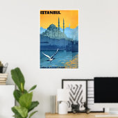 Istanbul Reisposter Turkije Stad Print Turks (Thuiskantoor)