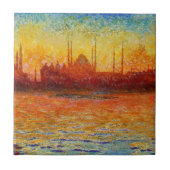 Istanbul Skyline 3 Tegeltje (Voorkant)