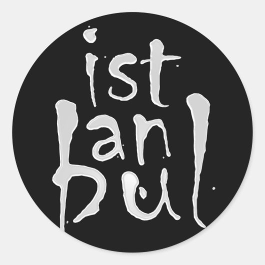 ISTANBUL STICKER (Voorkant)