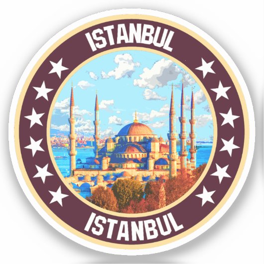 Istanbul Sticker (Voorkant)