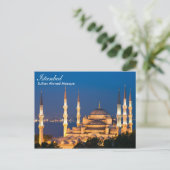 Istanbul - Sultan Ahmed Mosque bij briefkaart 's n (Staand voorkant)