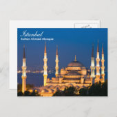 Istanbul - Sultan Ahmed Mosque bij briefkaart 's n (Voorkant / Achterkant)