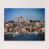 Istanbul, Sultan Ahmed Mosques panorama, Turkije Legpuzzel (Horizontaal)