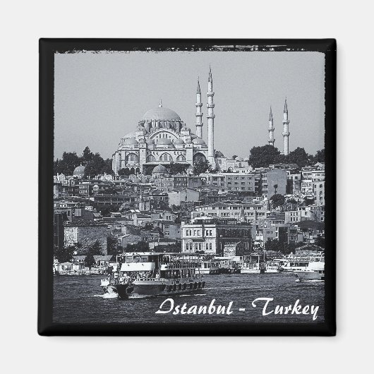 Istanbul - Sultan Ahmed, Turkije 2 (Fridge Magnet) Magneet (Voorkant)
