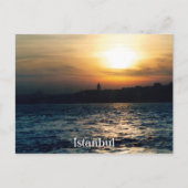 Istanbul Sunset Briefkaart (Voorkant)