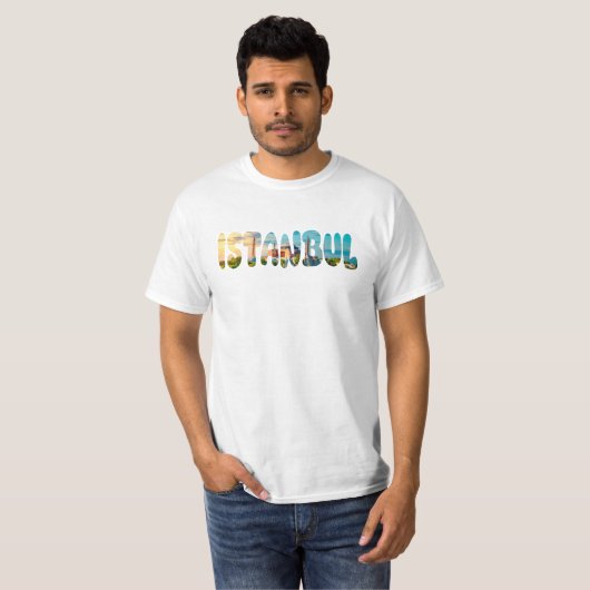 Istanbul T-shirt (Voorkant volledig)
