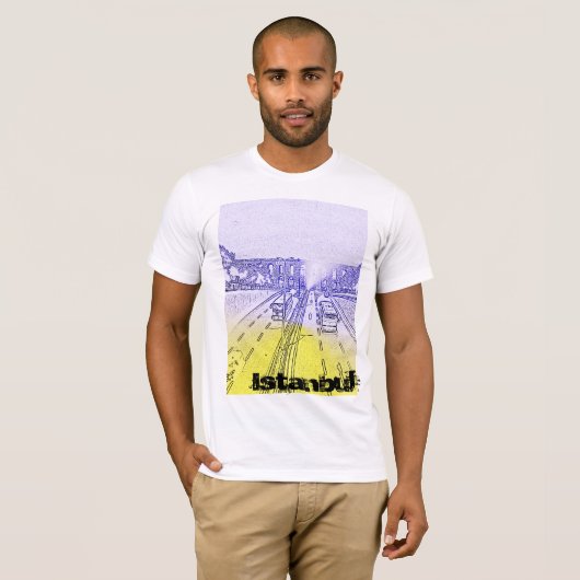 Istanbul T-shirt (Voorkant volledig)