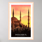 Istanbul Travel Poster (Voorkant)