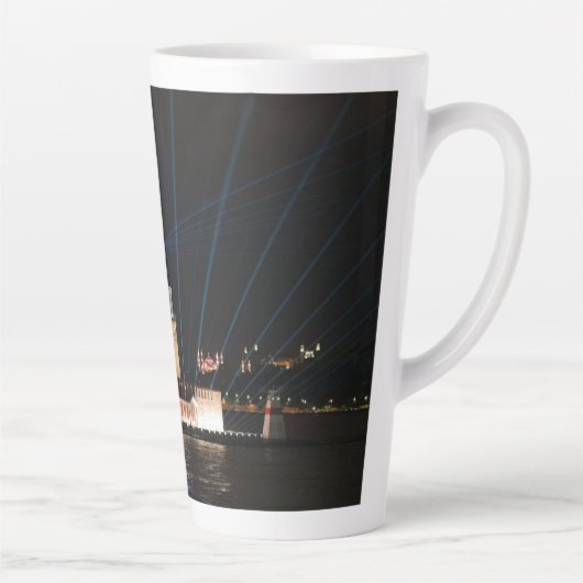 Istanbul Turkey Night Light Scene Travel landscape Latte Mok (Rechts)