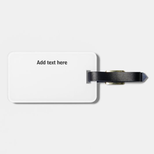 Istanbul Turkey Skyline Bagagelabel (Achterkant horizontaal)