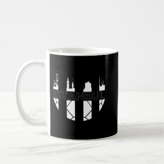 Istanbul Turkey skyline Besiktas football fan Pull Koffiemok