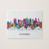 Istanbul Turkey Skyline Legpuzzel (Horizontaal)