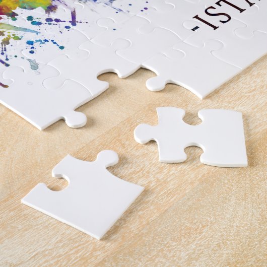 Istanbul Turkey Skyline Legpuzzel (Zijkant)