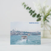 Istanbul Turkey , Zee Cruise Briefkaart (Staand voorkant)