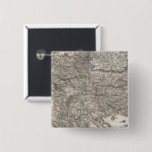 Istanbul, Turkije 2 Vierkante Button 5,1 Cm (Voorkant /achterkant)