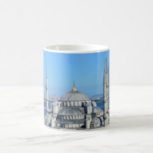 Istanbul Turkije Blauwe Moskee Architectuur Dag Ge Magische Mok