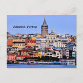 Istanbul, Turkije Briefkaart (Voorkant)