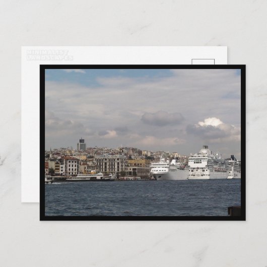 Istanbul (Turkije) Briefkaart (Voorkant / Achterkant)