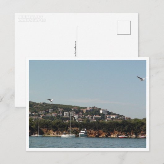 Istanbul (Turkije) Briefkaart (Voorkant / Achterkant)