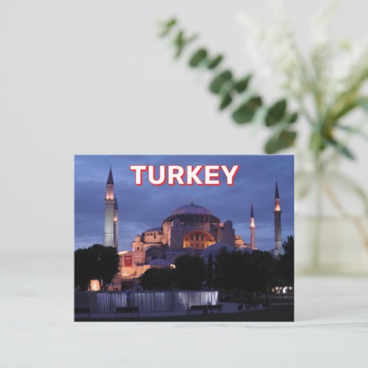 Istanbul, Turkije Briefkaart (Staand voorkant)