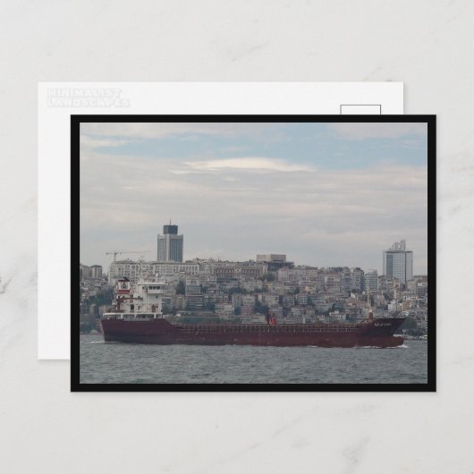 Istanbul (Turkije) Briefkaart (Voorkant / Achterkant)