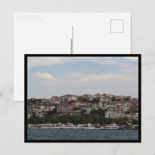 Istanbul (Turkije) Briefkaart (Voorkant / Achterkant)