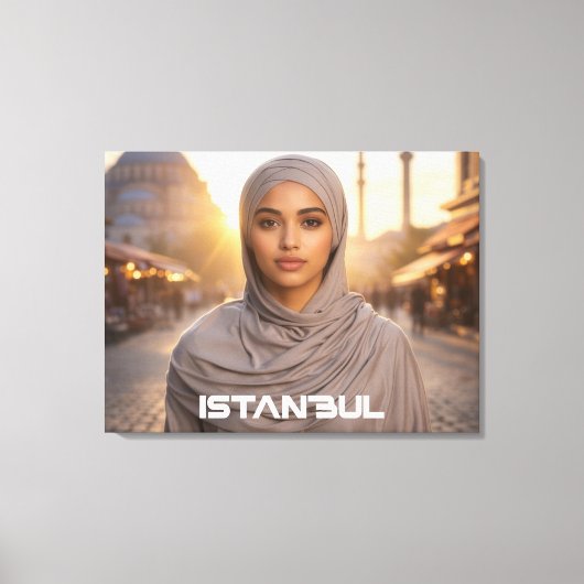 ISTANBUL - TURKIJE CANVAS AFDRUK (Voorkant)