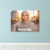 ISTANBUL - TURKIJE CANVAS AFDRUK (Insitu (Houten vloer))