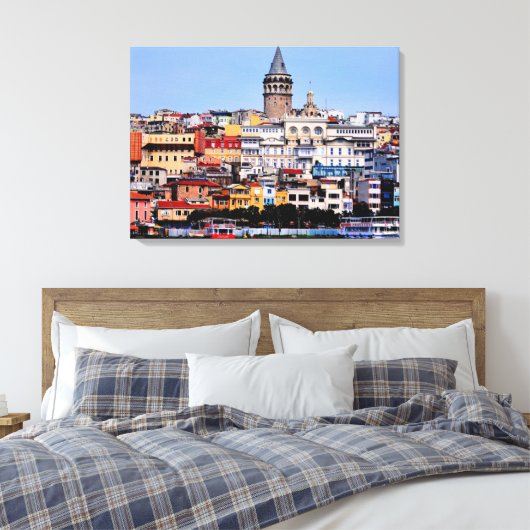 Istanbul, Turkije Canvas Afdruk (Insitu (Slaapkamer))