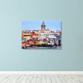 Istanbul, Turkije Canvas Afdruk (Insitu (Houten vloer))