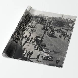 ISTANBUL, TURKIJE - CIRCA 1900: cityscap Cadeaupapier