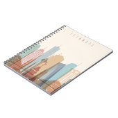 Istanbul, Turkije | City Skyline Notitieboek (Linkerzijde)