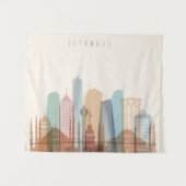 Istanbul, Turkije | City Skyline Wandkleed (Voorkant (horizontaal))