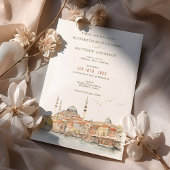Istanbul Turkije Destination Wedding Kaart