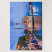 Istanbul, Turkije en de barokmoskee Ortakoy Legpuzzel (Verticaal)