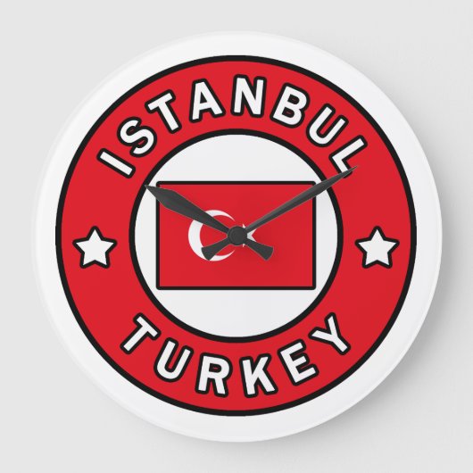 Istanbul Turkije Grote Klok (Voorkant)