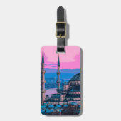 Istanbul Turkije Hagia Sophia Architectuur Bagagelabel (Voorkant verticaal)